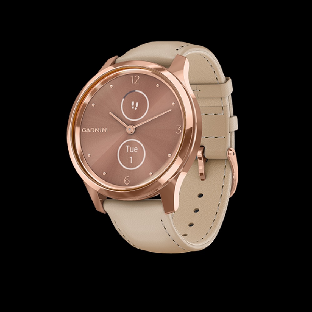 GARMIN vivomove 3S ライトサンド/ローズゴールド GARMIN VIVOMOVE 3S