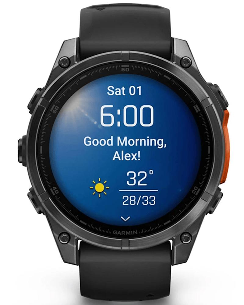 Garmin Unisex FENIX 8 Black Digital/Smart Watch SKU-ID 010-02904