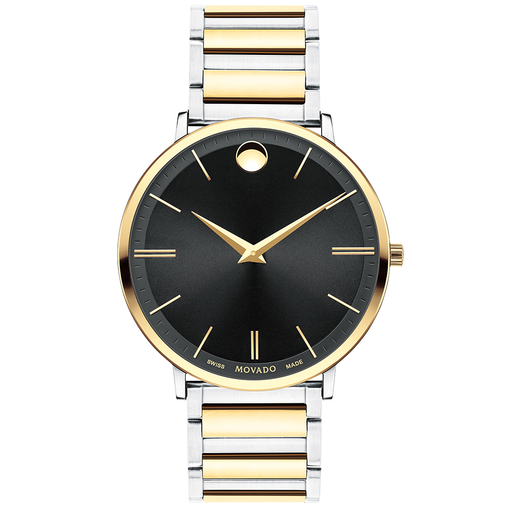 Buy Online Movado Men Round Black Watches 607169 at Best Price Helios Store