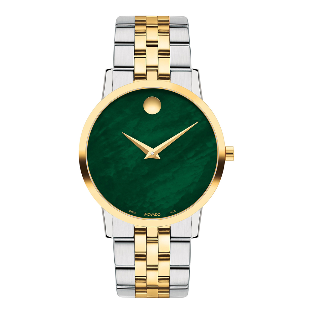Movado Women Museum Round Green Watches