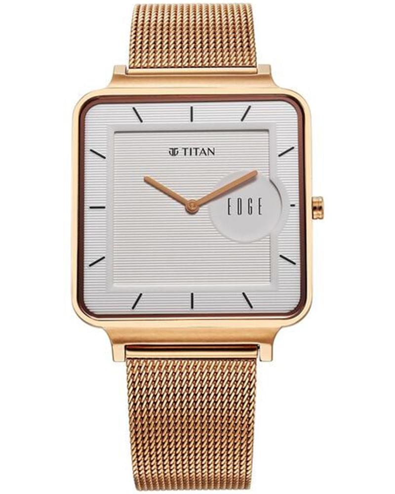 Titan Edge Men EDGE QUAD White Analog Watch SKU-ID 10017WM01