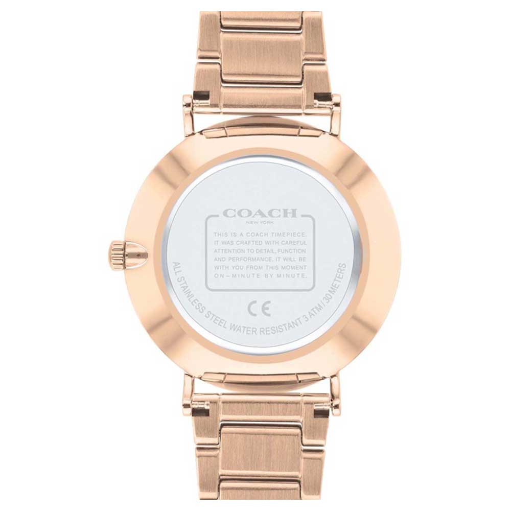 Coach Women PERRY Silver Analog Watch SKU-ID CO14503576W Helios