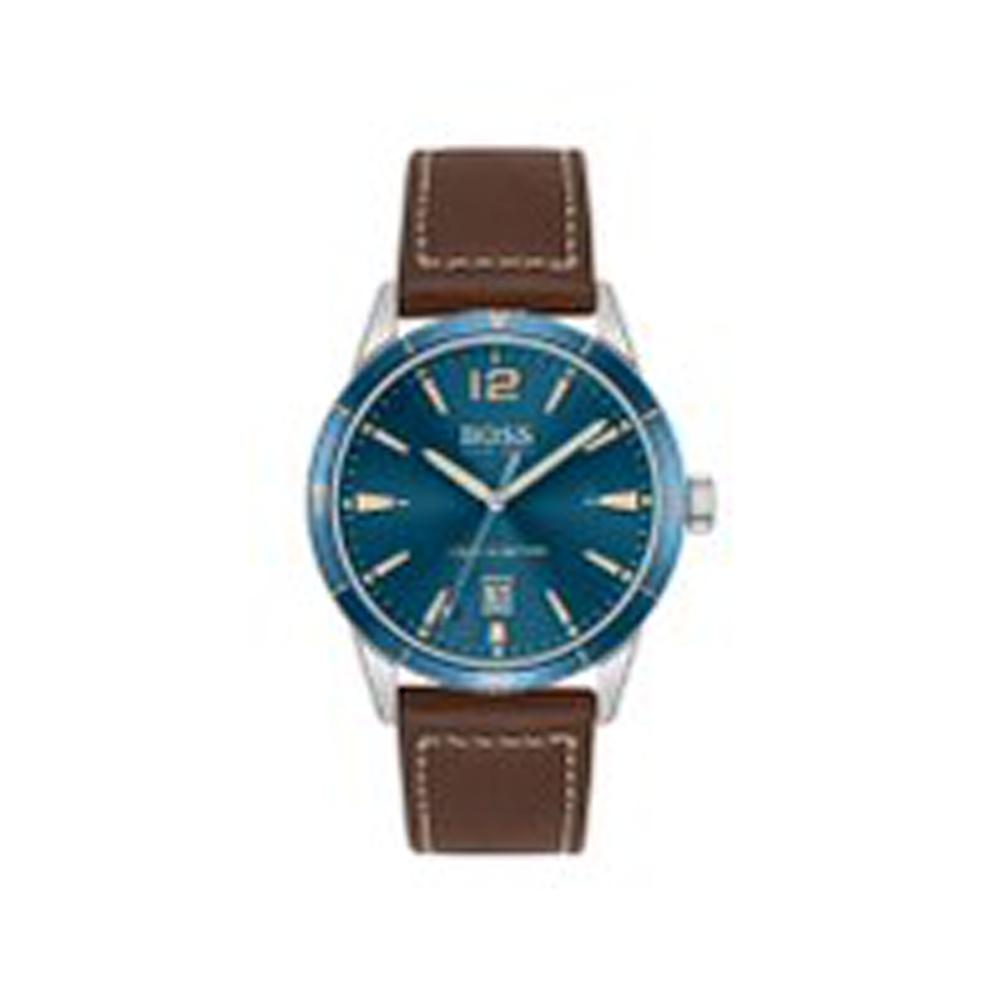 Hugo Boss Men Drifter Round Blue Watches