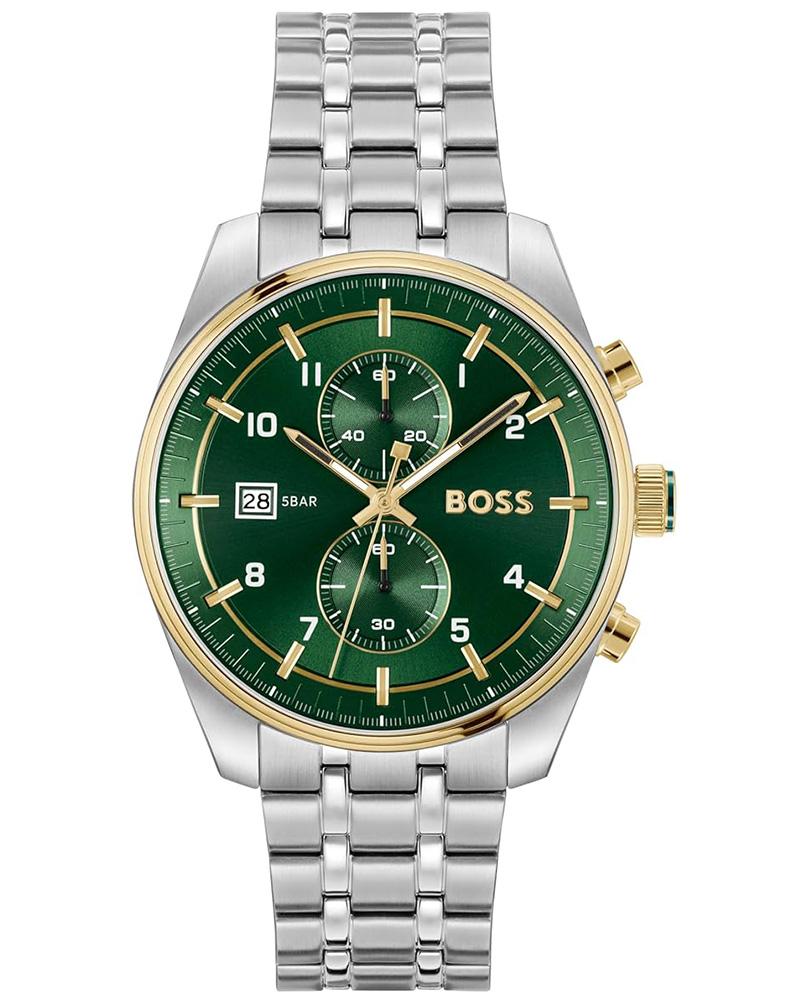 Boss Men SKYTRAVELLER Green Analog Watch SKU-ID 1514195 Helios