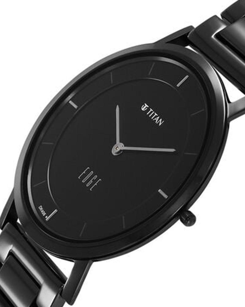 Titan Men Edge metal Round White Watches