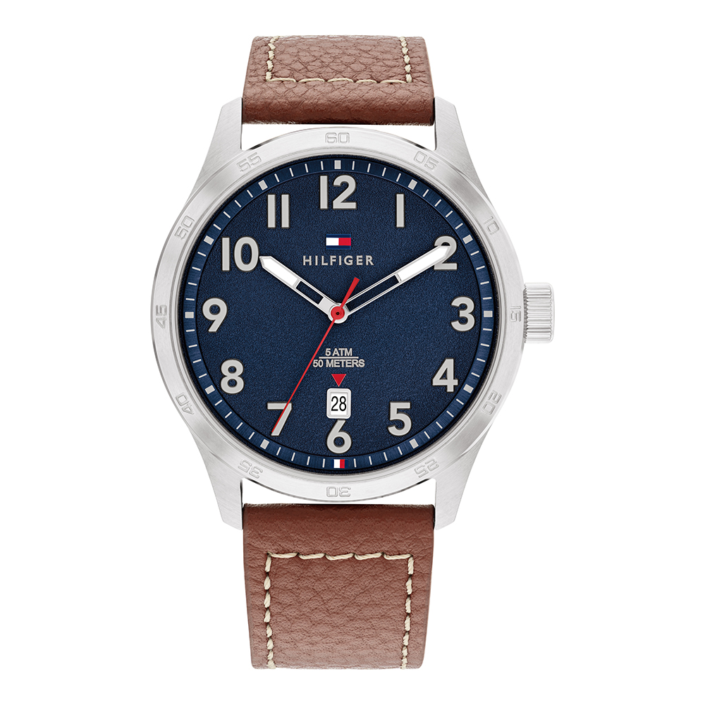 Tommy Hilfiger Men FORREST Blue Analog with Date Watch SKU-ID