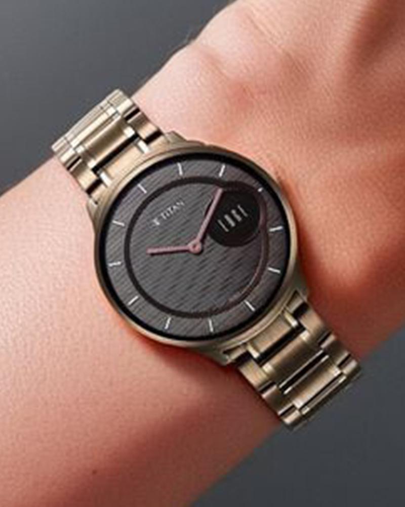 Titan Edge Men EDGE BASELINE Brown Analog Watch SKU-ID 1843QM02