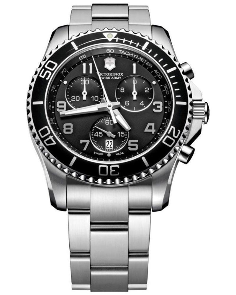 Victorinox Men MAVERICK Black Analog Watch SKU-ID 241432 | Helios