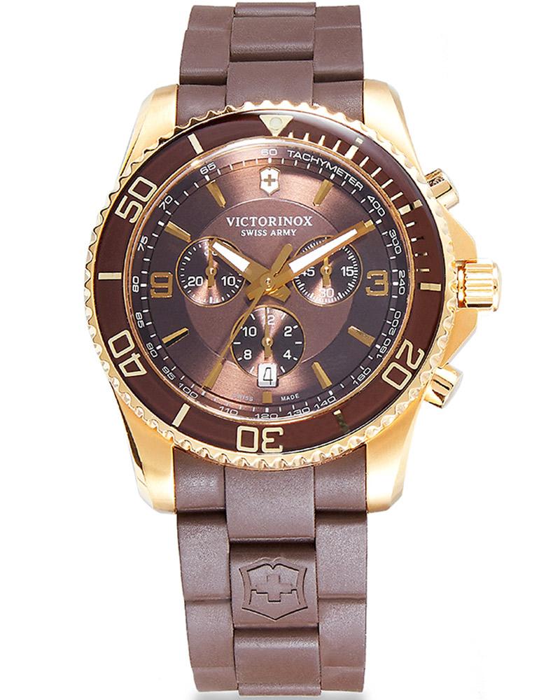 ピキー Victorinox Men MAVERICK Brown Analog Watch SKU-ID 241692 | Helios