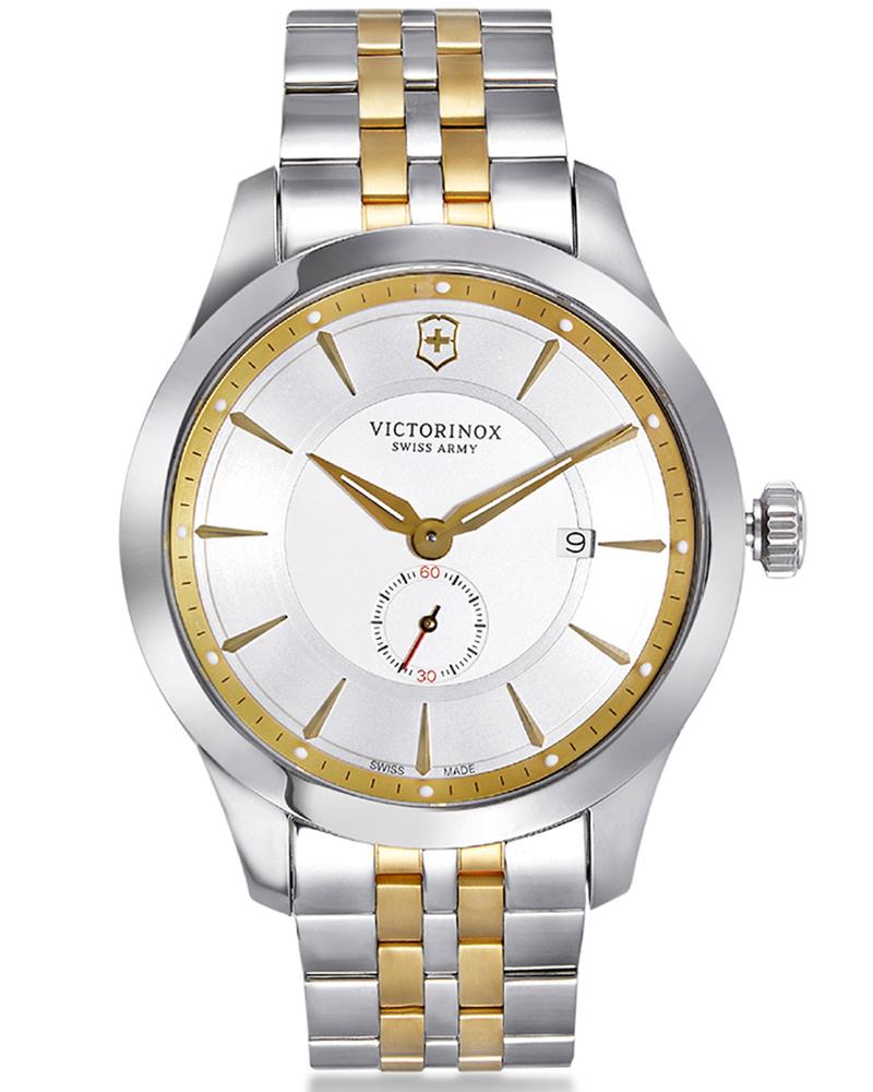 Victorinox Men Alliance Round Silver Watches