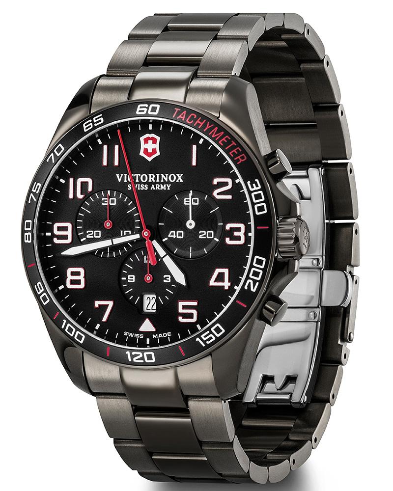 Victorinox Men FIELDFORCE Black Analog Watch SKU-ID 241890