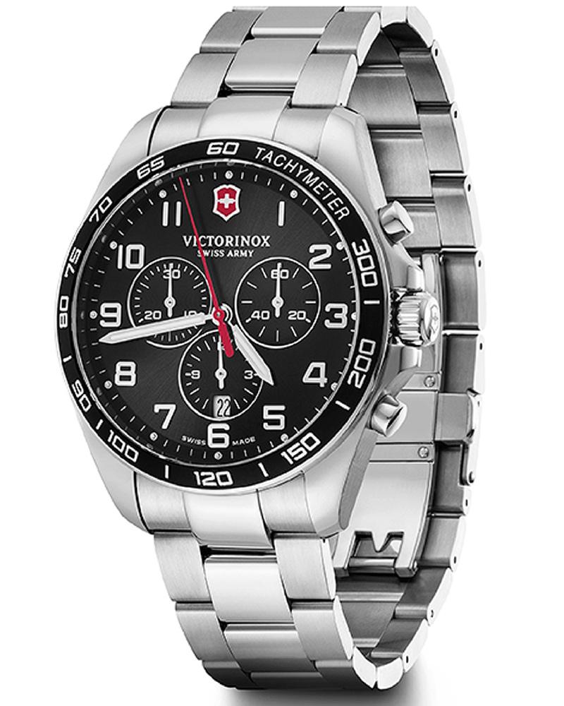 Victorinox Men FIELD FORCE Black Analog Watch SKU-ID 241899