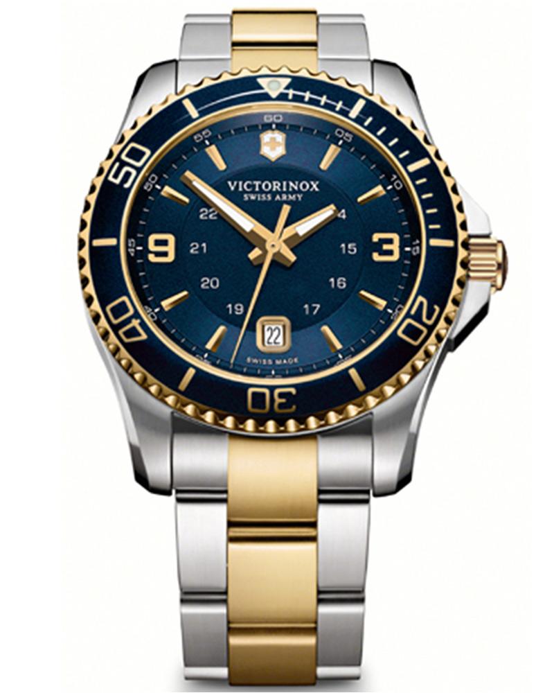 Buy Victorinox Maverick Round Dial Men Watch 241824 GY Helios Watch Store