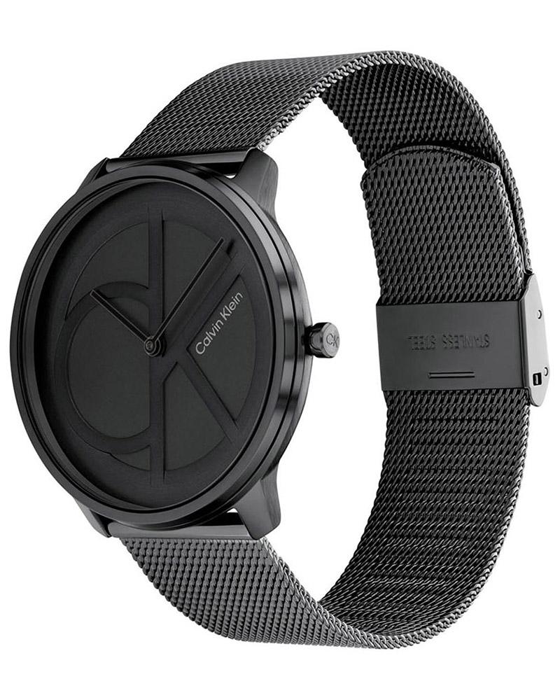 Calvin Klein Unisex ICONIC Black Analog Watch SKU-ID 25200028