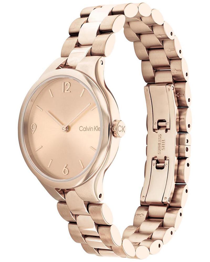 Calvin klein rose gold watch online