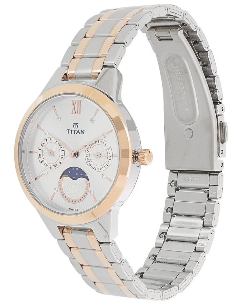 Buy Titan Round Women Watch NS2590KM01 Helios Watch Store