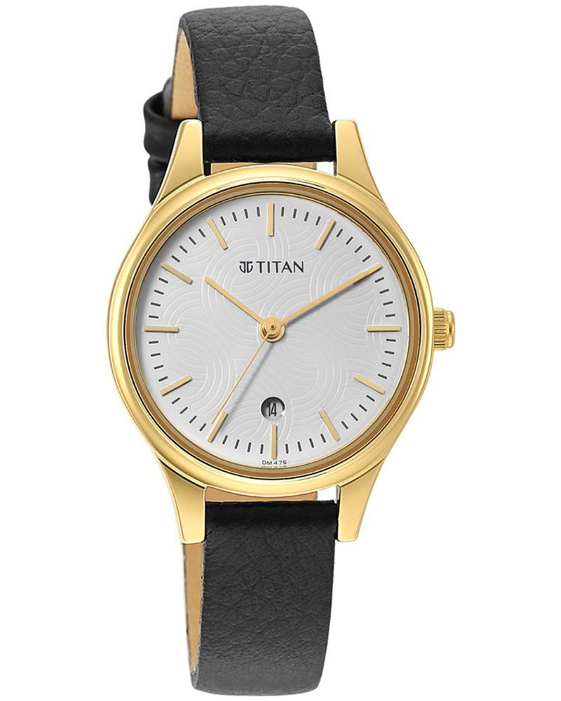 Titan Ladies Karishma Round Shape Women Watch 2679YL01 Helios Watch Store