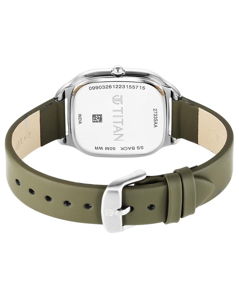 Titan Women WORKWEAR Beige Analog Watch SKU-ID 2733SL02 Helios