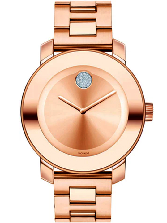 Movado rose gold womens best sale