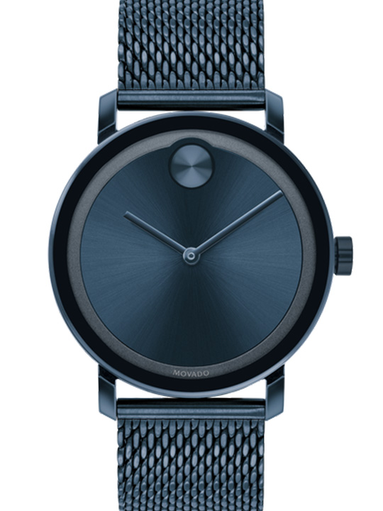 Buy Online Movado Women Round Blue Watches 3600610 at Best Price Helios Store