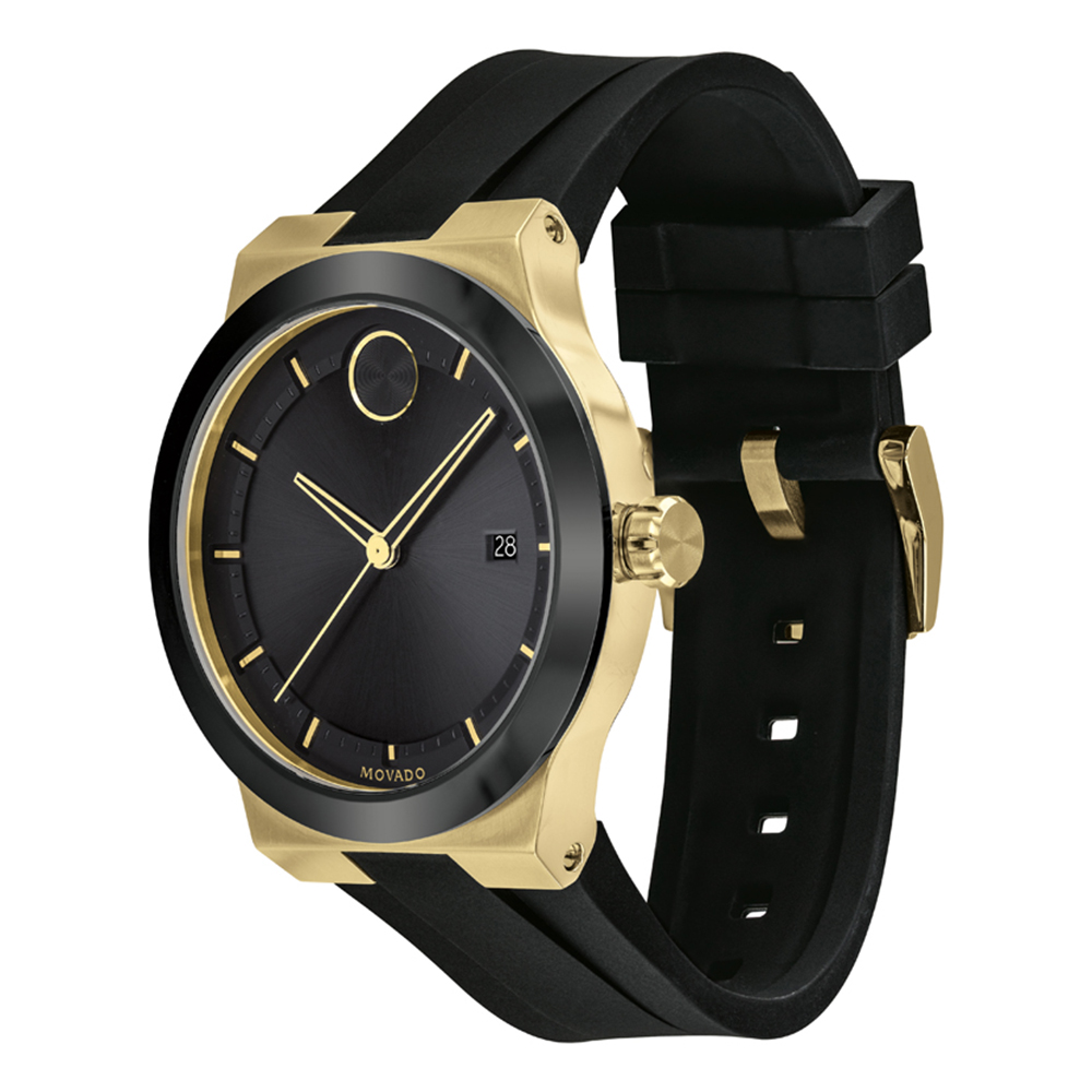Movado Men BOLD Black Analog Watch SKU-ID 3600623 | Helios The