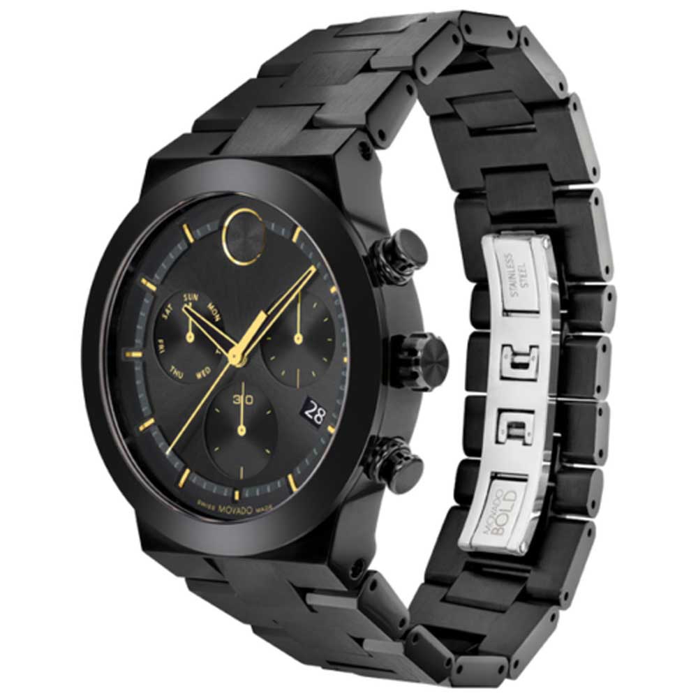 Movado Men BOLD Black Analog Watch SKU-ID 3600857 | Helios The