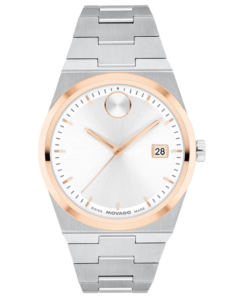 Movado Women Bold Round White Watches