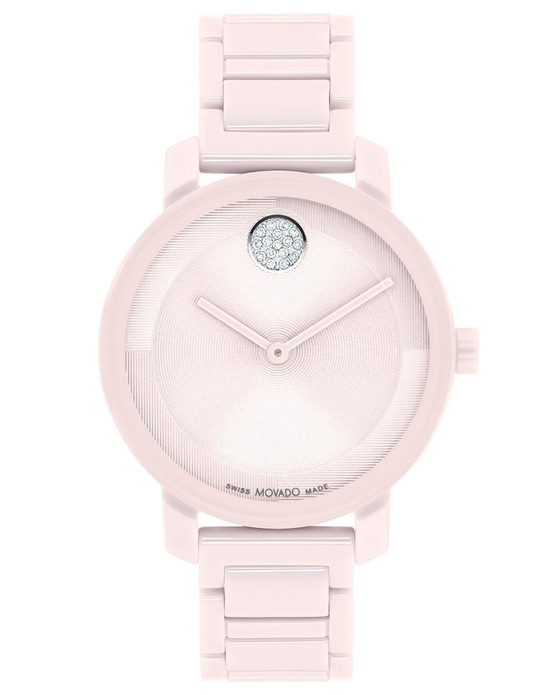 Movado Women Bold evolution Round Pink Watches