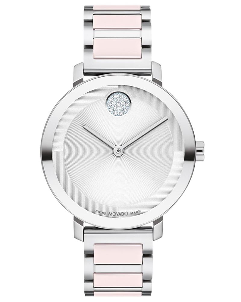 Movado Women BOLD Silver Analog Watch SKU-ID 3601236 Helios The