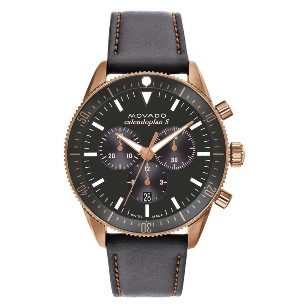 Movado Men HERITAGE Grey Analog Watch SKU-ID 3650168 Helios The