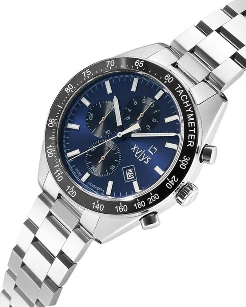Titan Xylys Men PARKOUR Blue Chronograph Watch SKU-ID