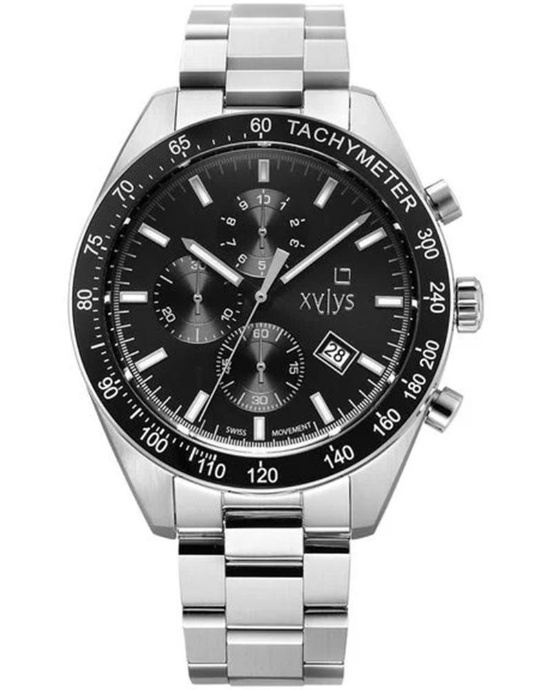Titan Xylys Men PARKOUR Black Chronograph Watch SKU-ID 40057SM02E
