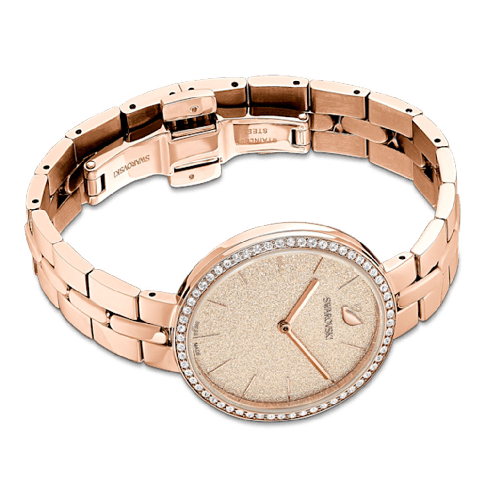 正規品 Swarovski Cosmopolitan ウォッチ ピンクゴールド Swarovski Women COSMOPOLITAN Pink Analog Watch SKU-ID