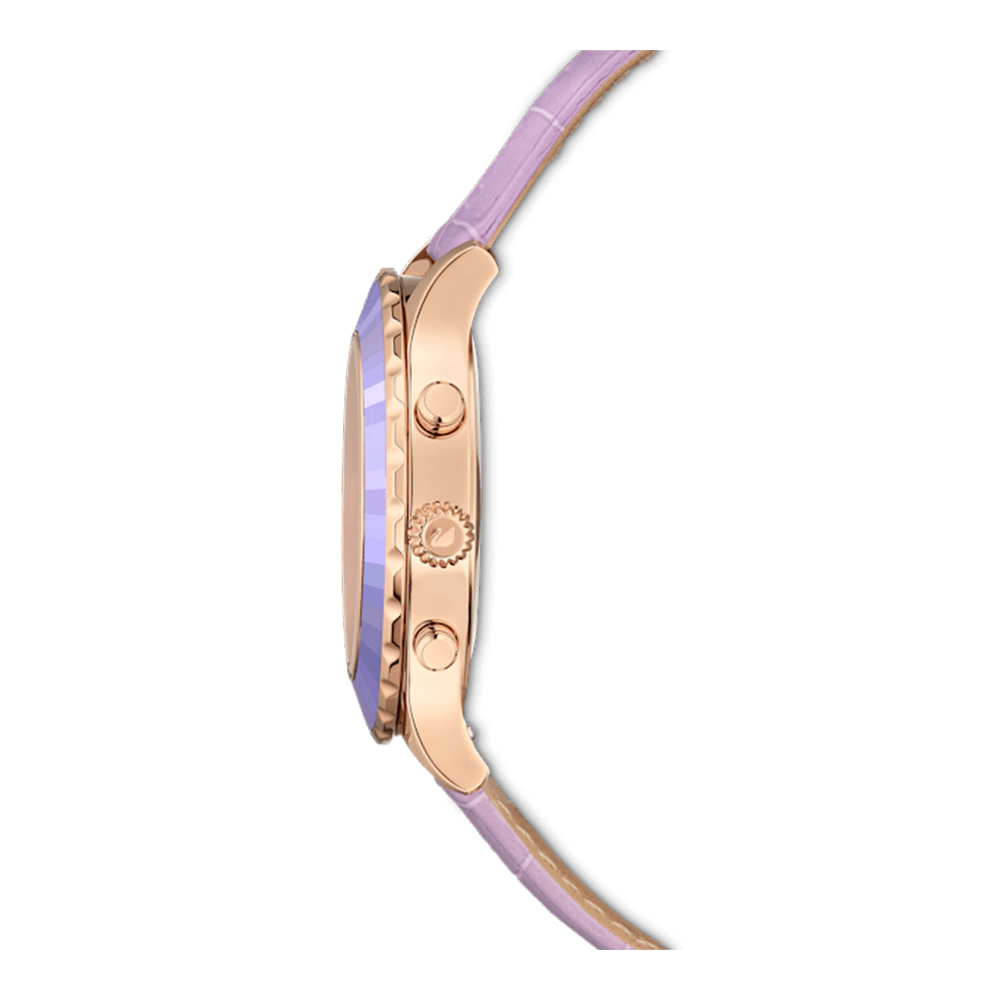 Swarovski Women OCTEA LUX CHRONO Purple Analog Watch SKU-ID