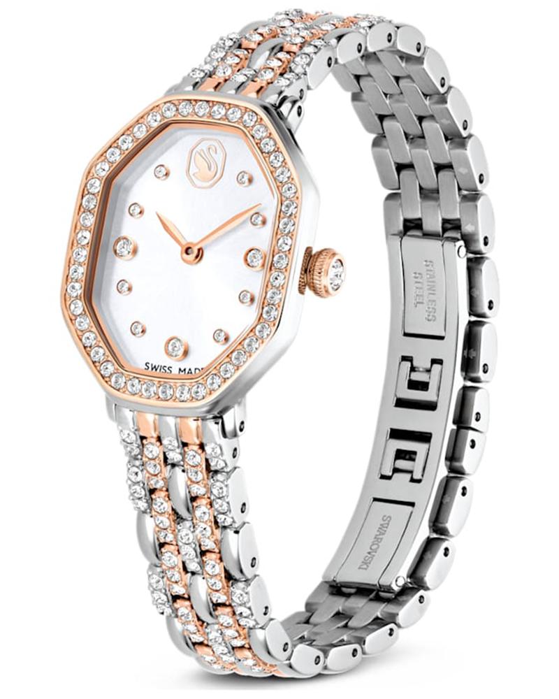 Swarovski Women Dextera Octagon Silver Analog Watch SKU-ID 5715521