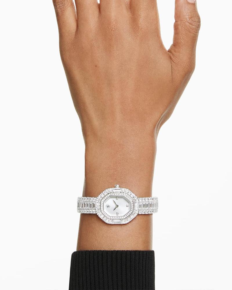 Swarovski Women MATRIX OCTAGON Silver Analog Watch SKU-ID 5724516
