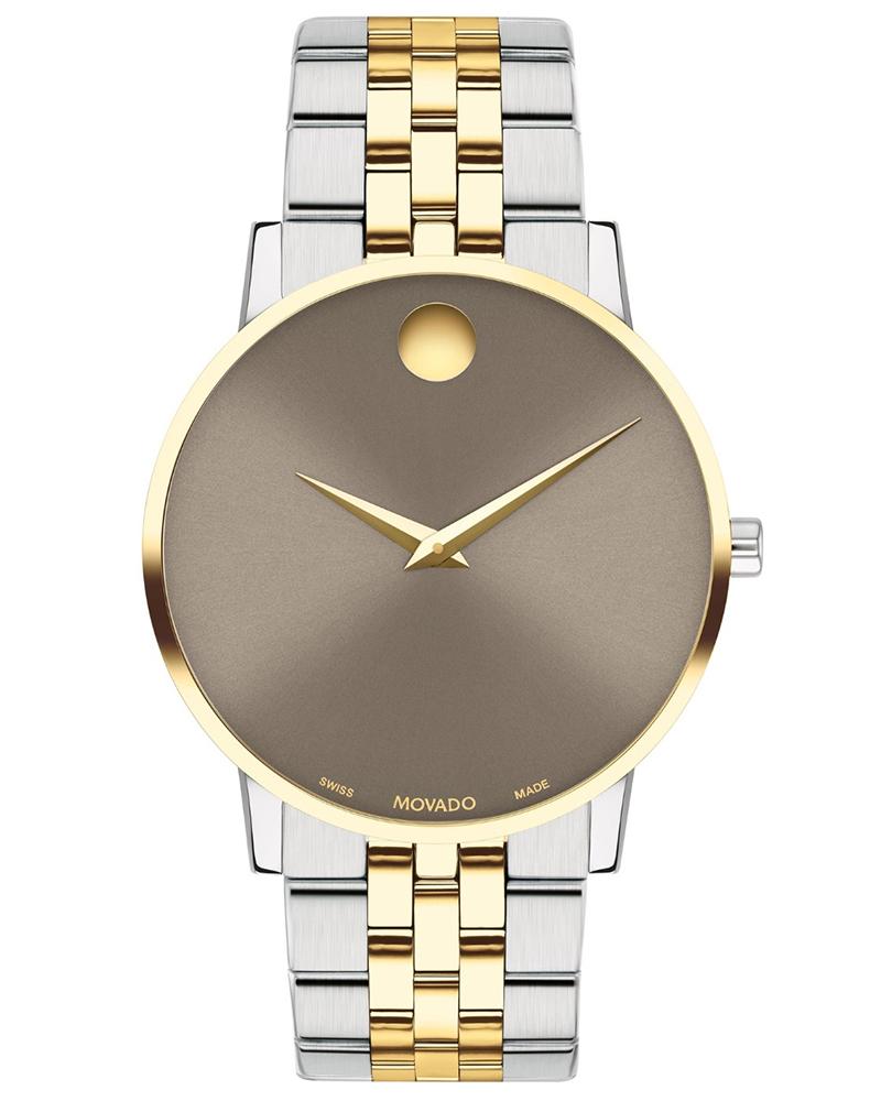 Movado Men Museum Round Rose gold Watches