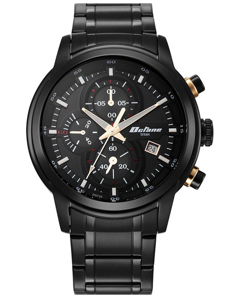 Titan Men OCTANE Black Analog Watch SKU-ID 90086KM05 Helios The