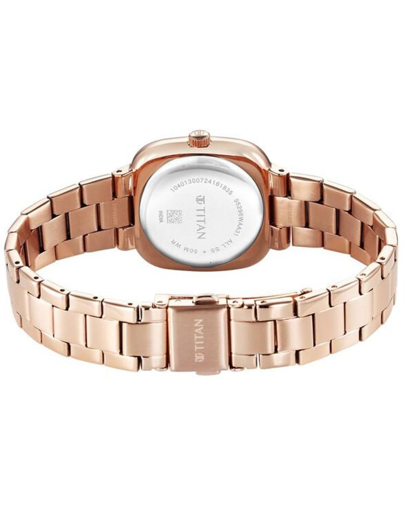 Titan Women HORIZON Rose Gold Copper Analog Watch SKU-ID