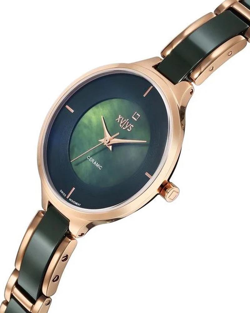 Xylys Women SERAPHINA Green Analog Watch SKU-ID 9920WD06E | Helios