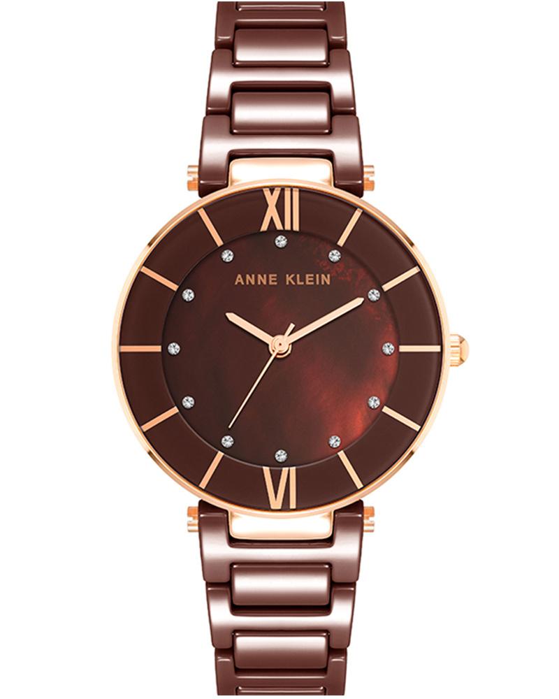 Anne Klein Women SPRING/SUMMER 2024 Brown Analog Watch SKU-ID