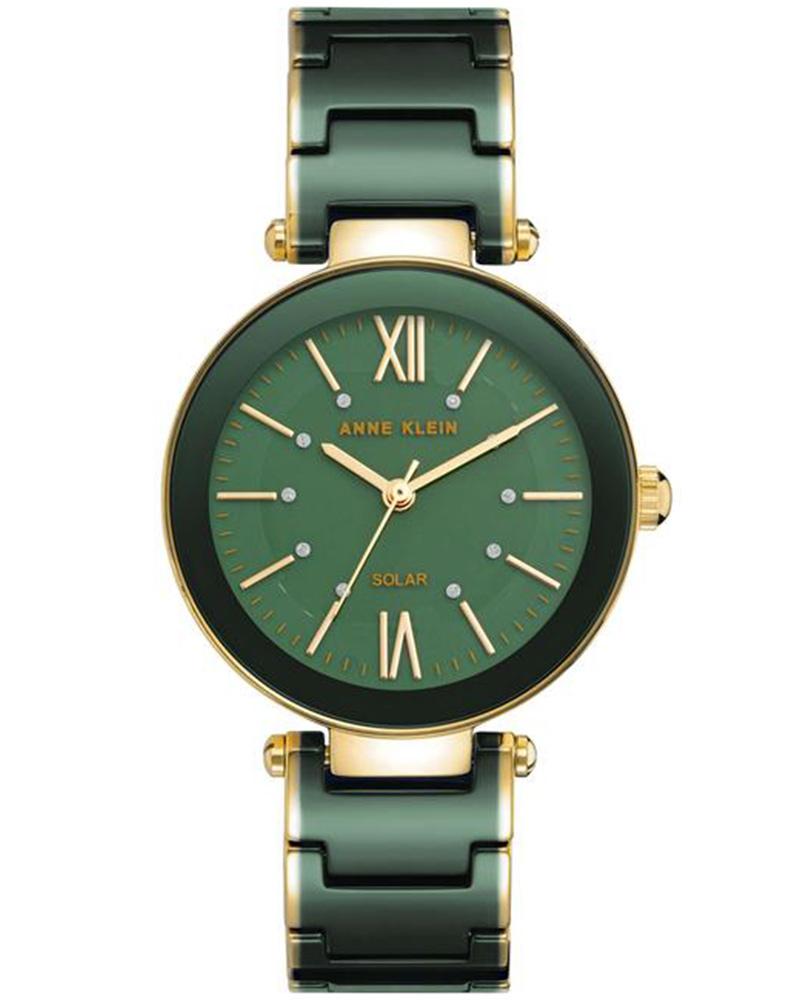 Anne Klein Women SPRING/SUMMER 2024 Green Analog Watch SKU-ID