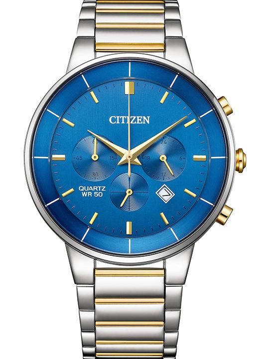 Citizen Men Round Blue Watches
