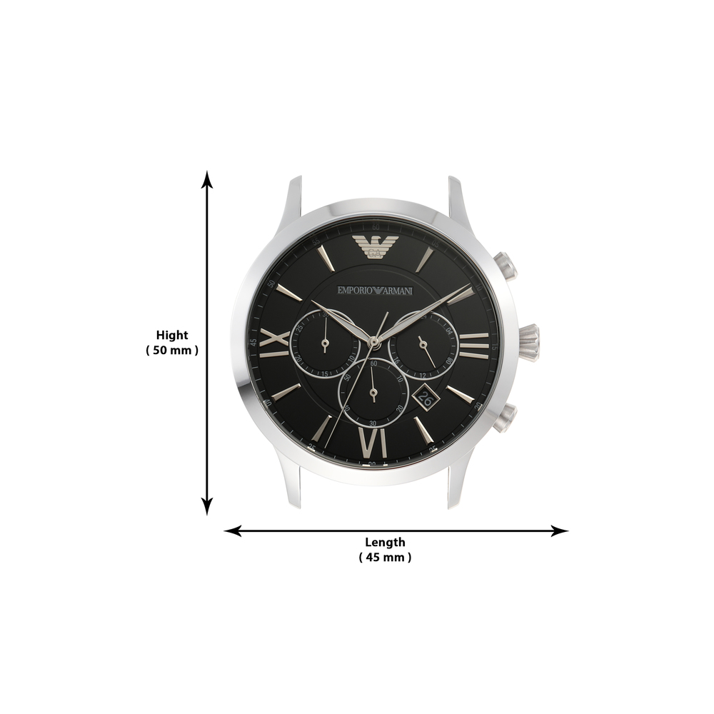 Emporio Armani Giovanni Round Dial Men AR11208 Helios Watch Store