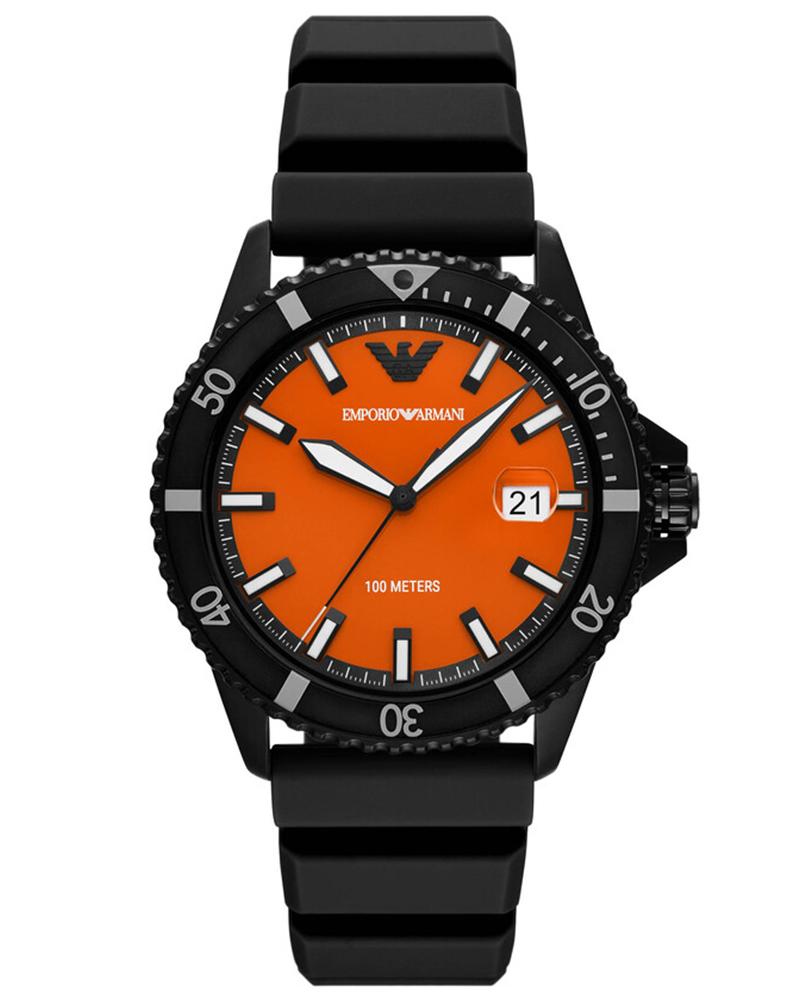 Emporio Armani Men WORLD EXPL Orange Analog Watch SKU-ID AR11684