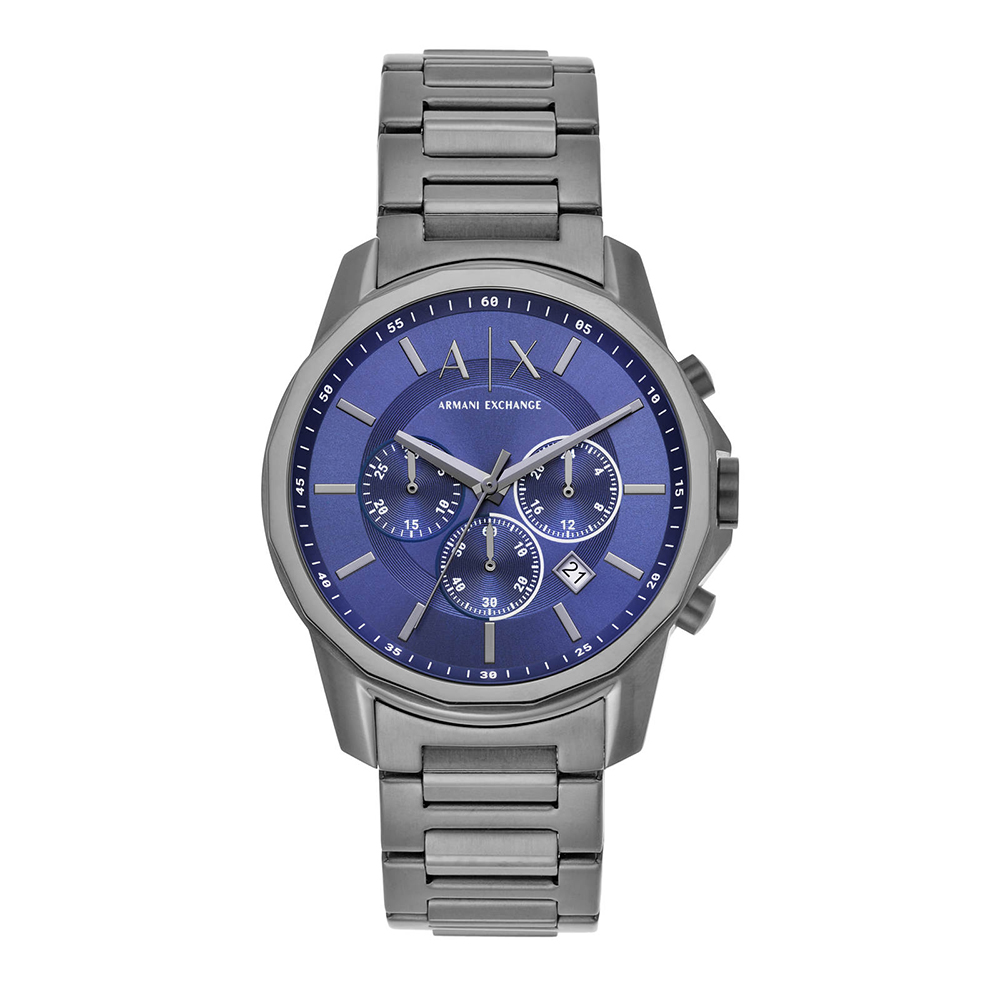 Armani watch blue colour best sale