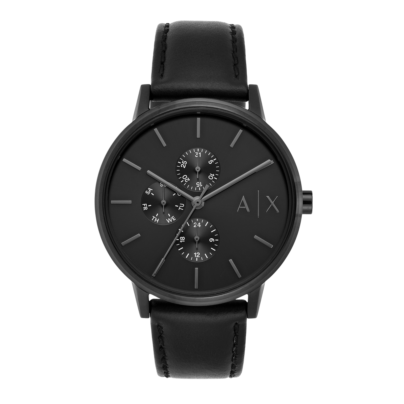 Buy Armani Exchange Leather Strap Material Watches Online In India At Best Prices The Helios Watch Store