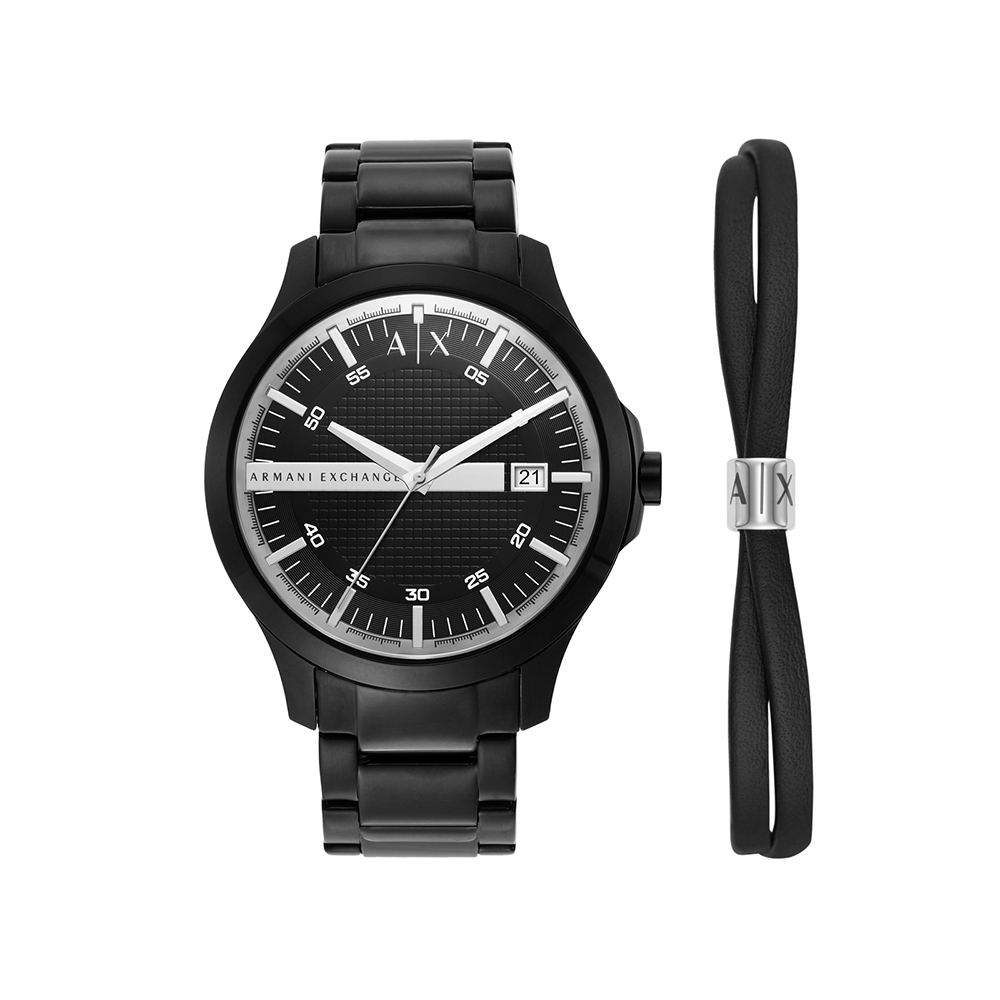 Armani metal watch best sale