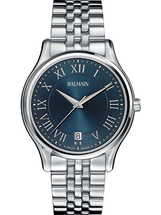 Buy Online Balmain Men Round Blue Watches b13413392 at Best Price Helios Store