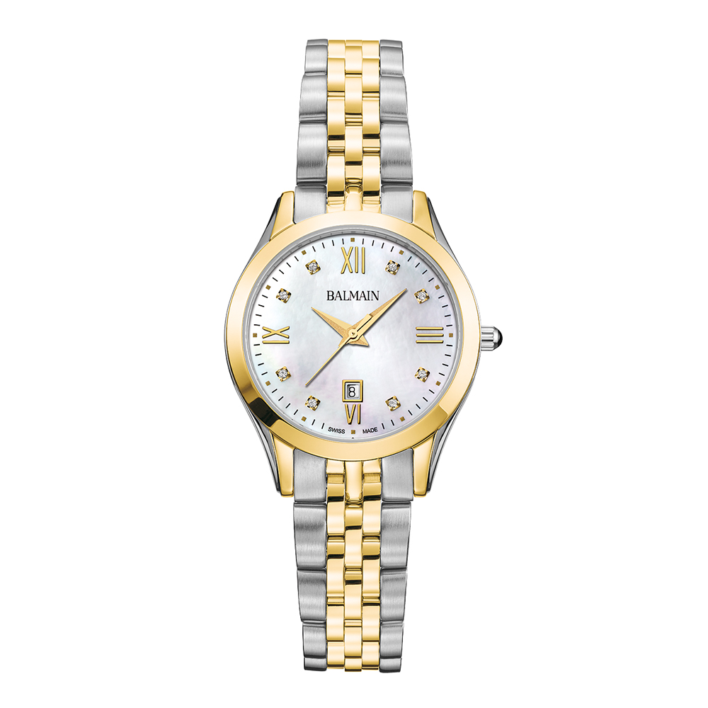 Balmain Women Lady Round White Watches